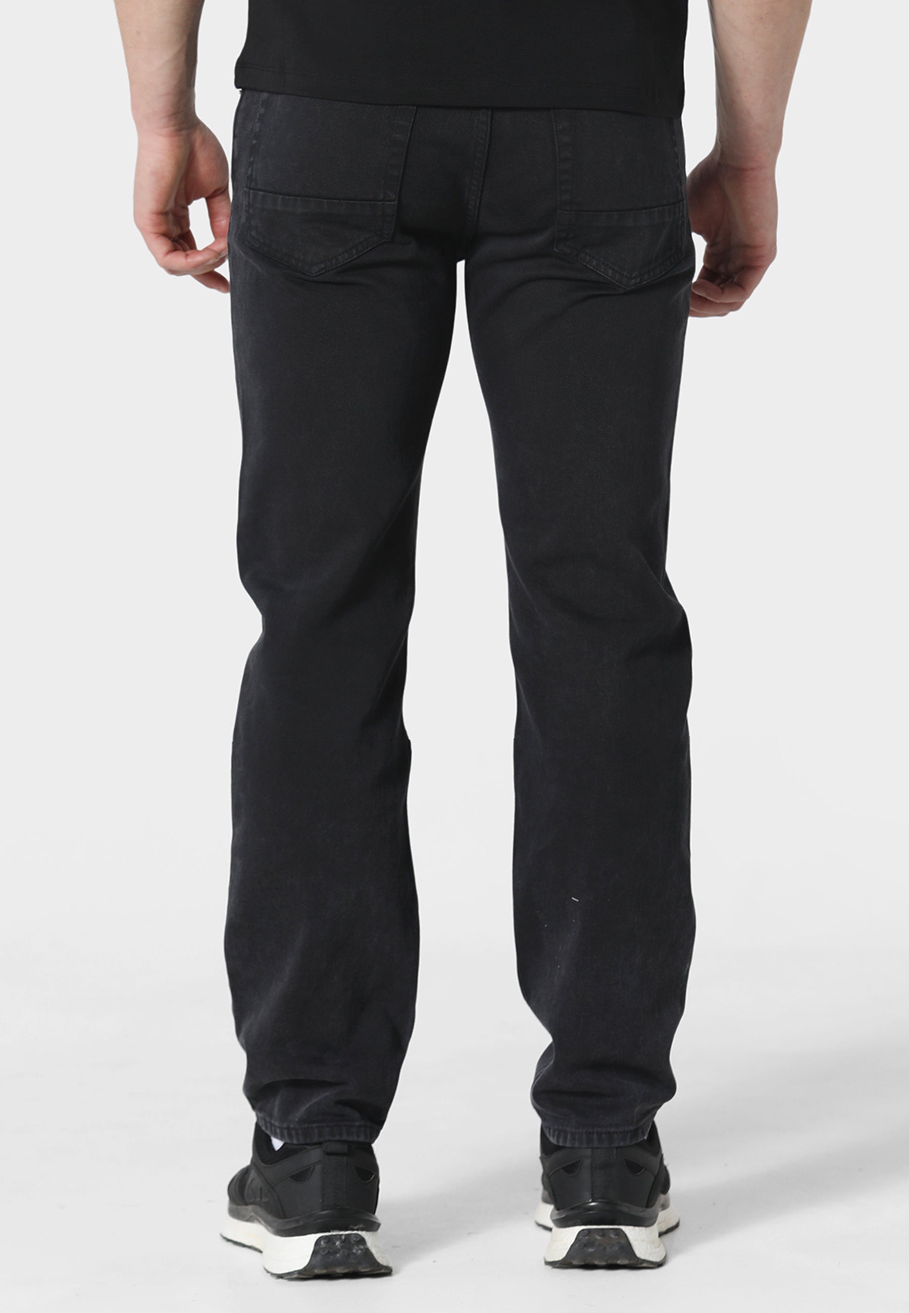 Ionspire Black Edoardo Relaxed Fit Jeans
