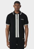 Embleme Black Knitted Polo