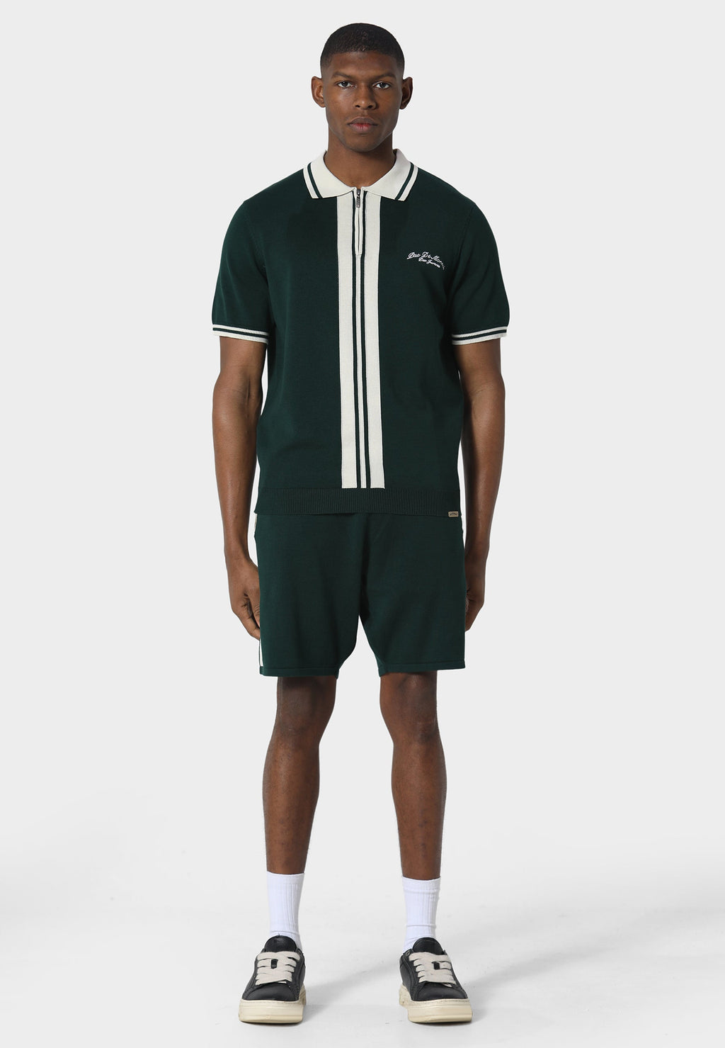 Embleme Pedosa Green Knitted Polo