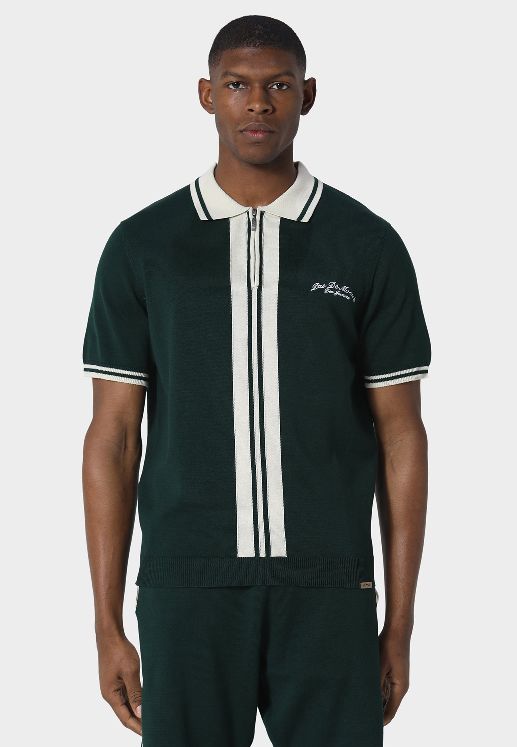 Embleme Pedosa Green Knitted Polo