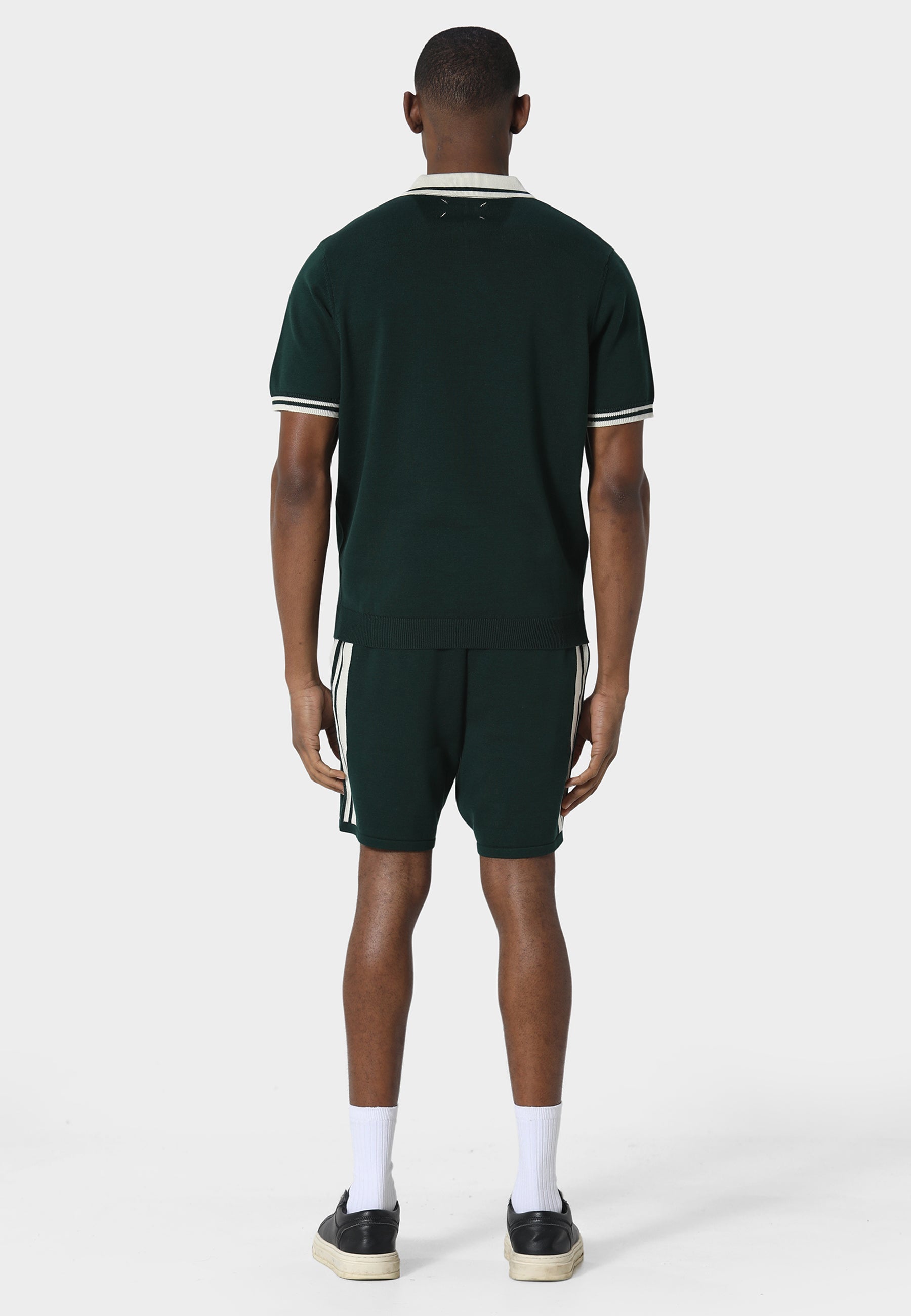 Embleme Pedosa Green Knitted Polo