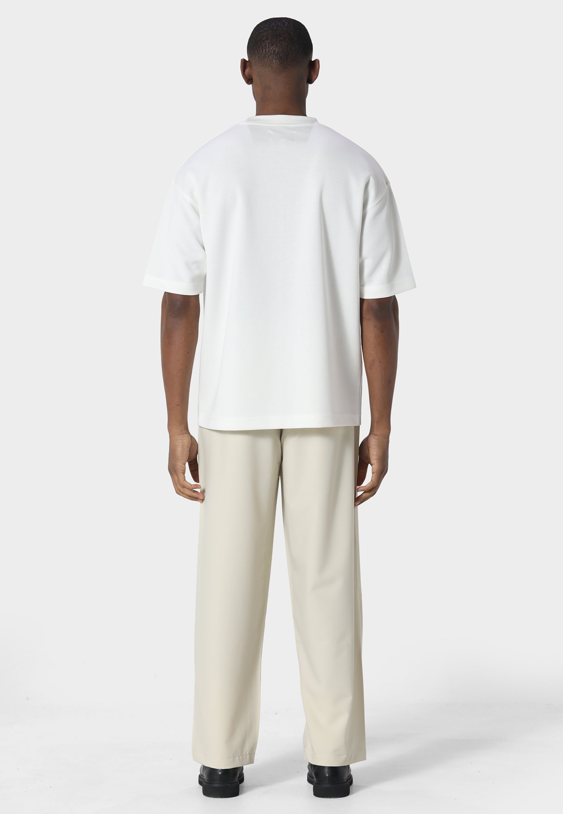 Equestrian Flare Off White T-Shirt