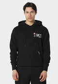 Fleuron Jardin Jet Black Hoodie