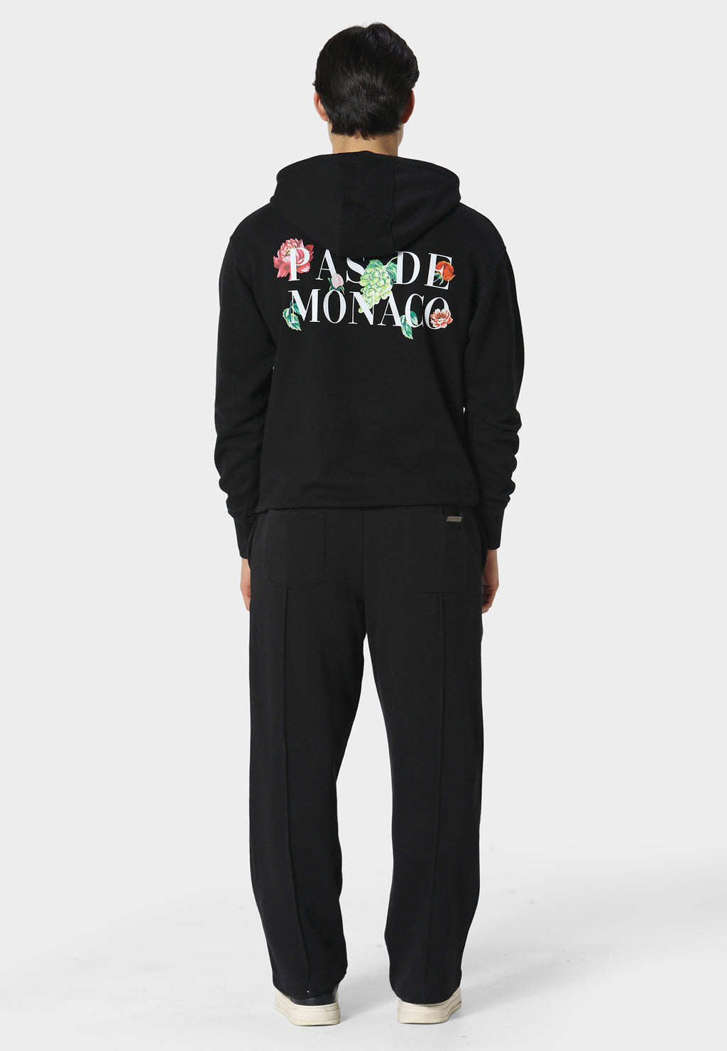 Fleuron Jardin Jet Black Hoodie