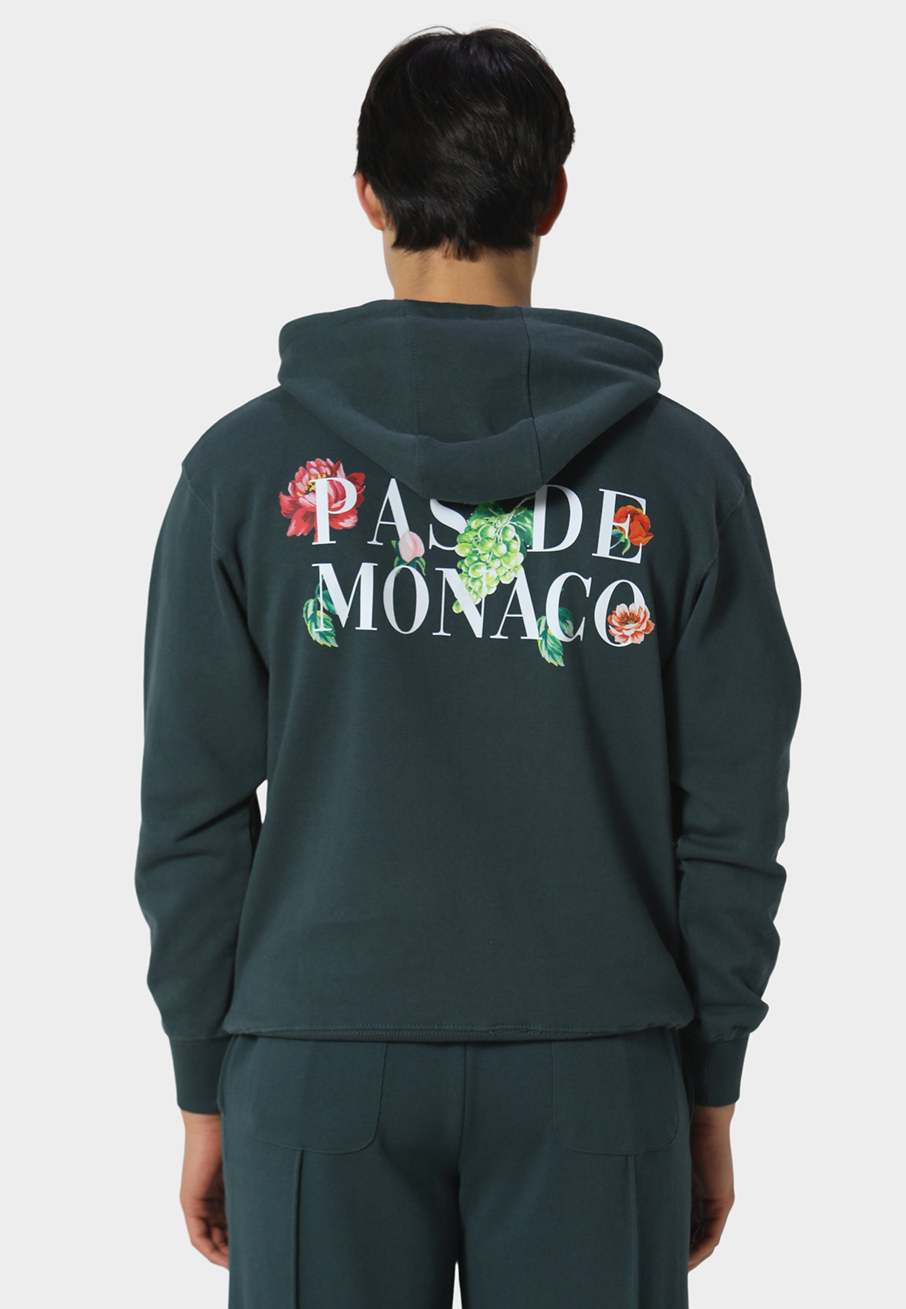 Fleuron Jardin Forest Green Hoodie