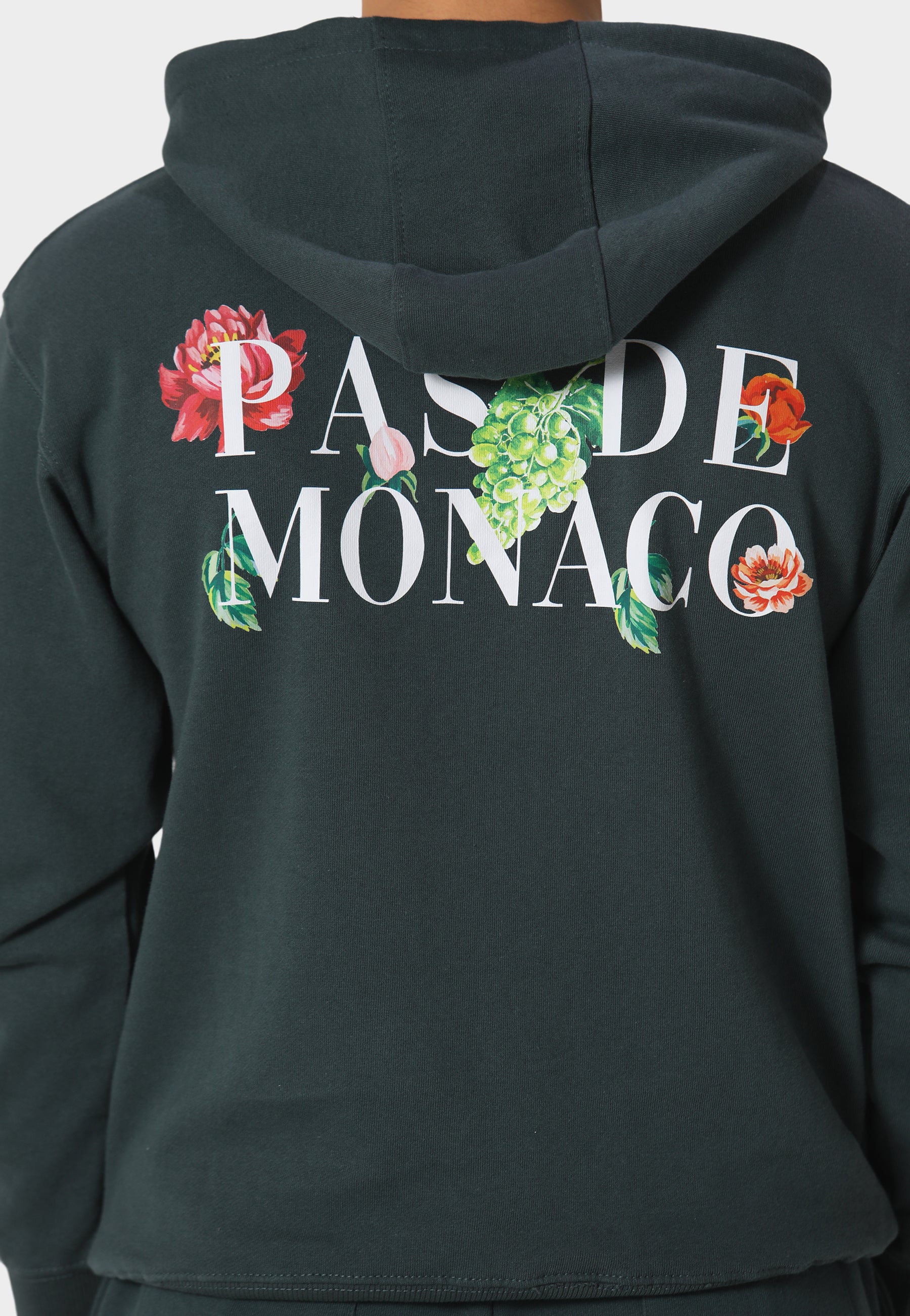 Fleuron Jardin Forest Green Hoodie