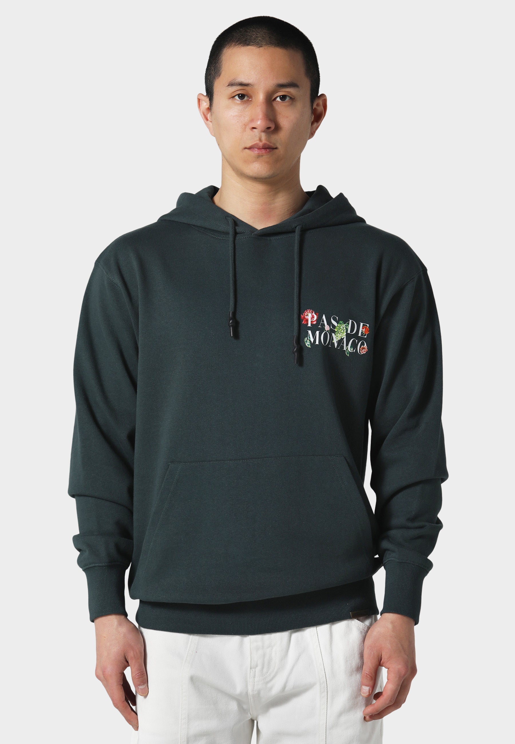 Florale Forest Green Hoodie