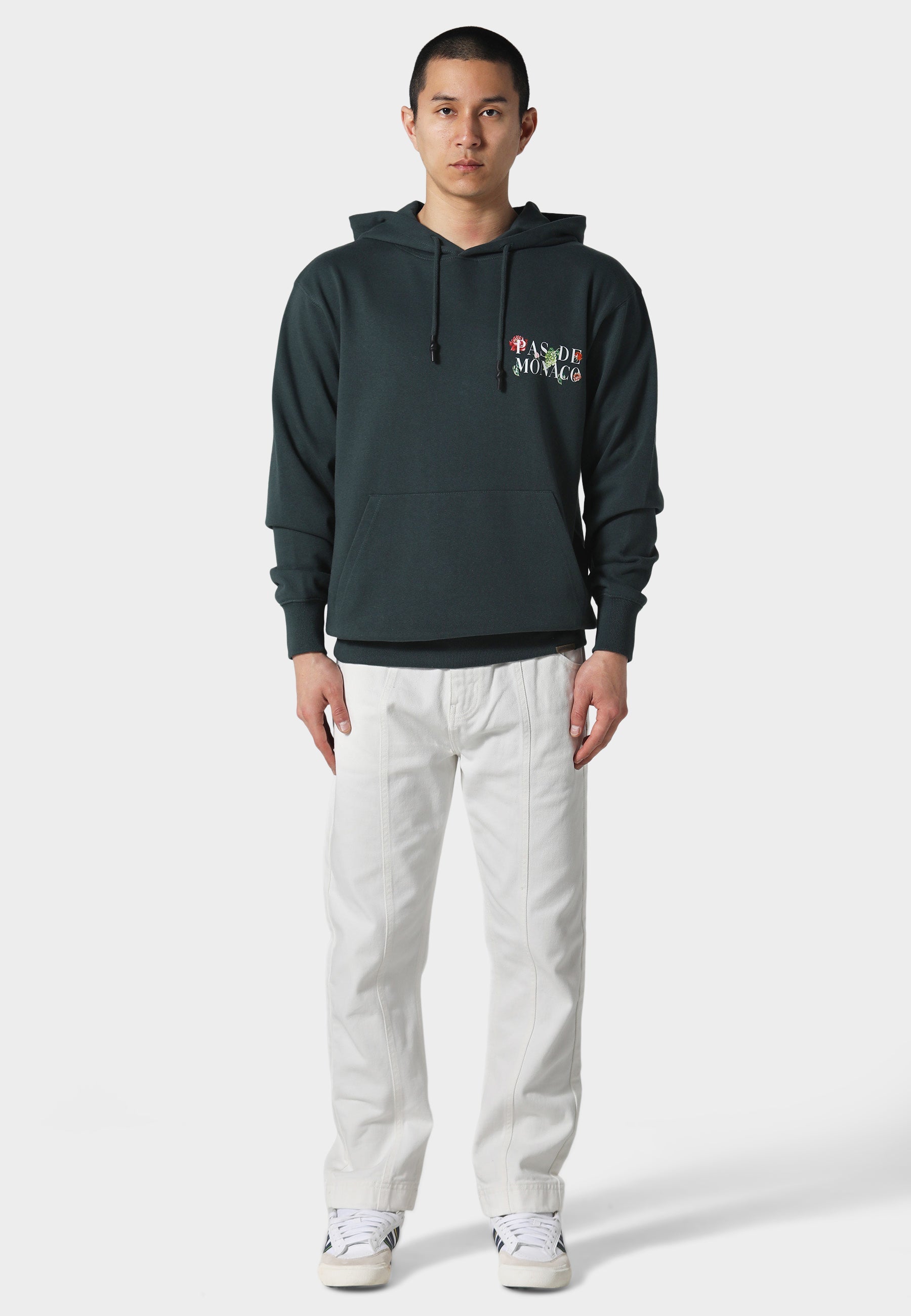 Florale Forest Green Hoodie