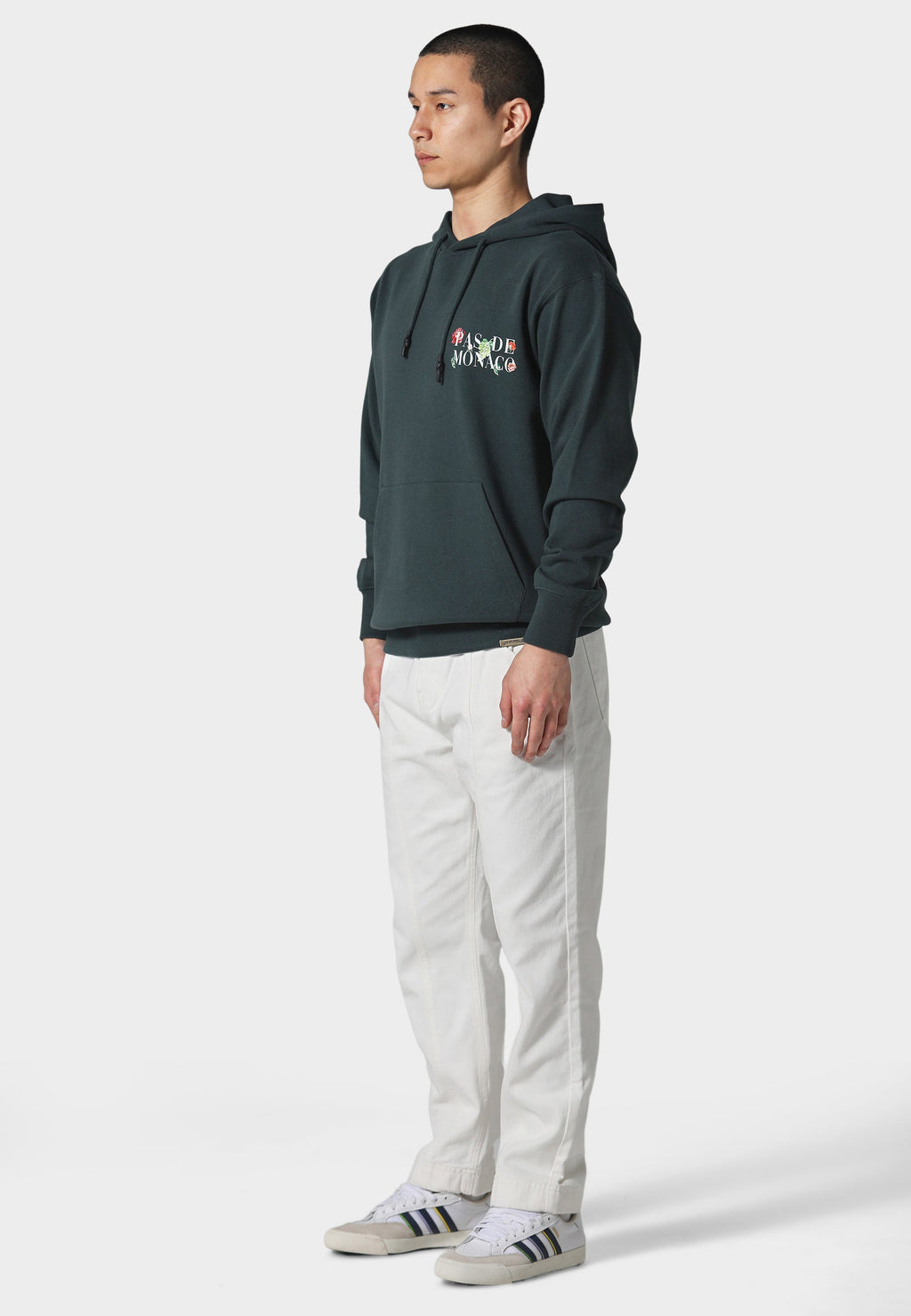 Florale Forest Green Hoodie