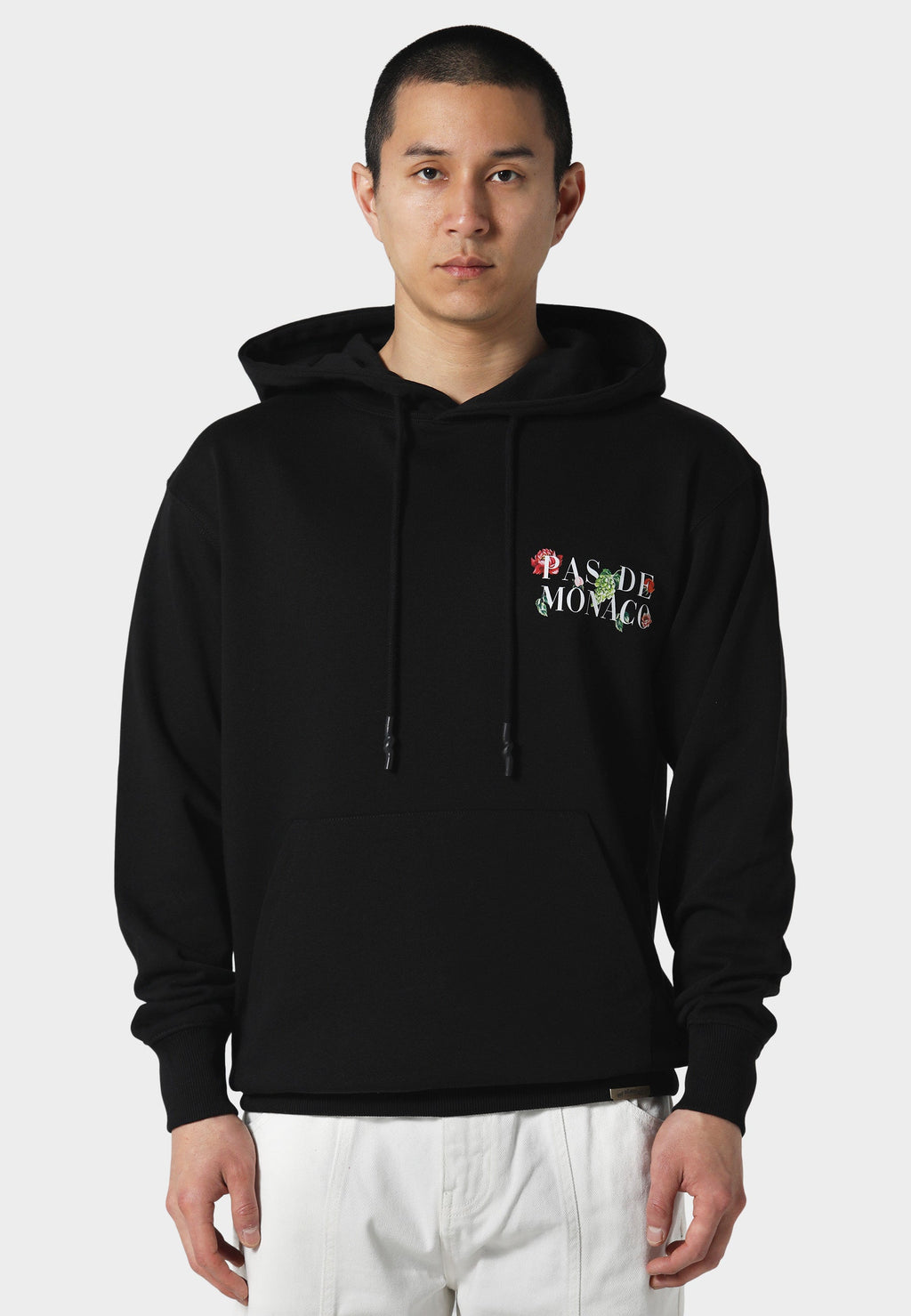Florale Black Hoodie