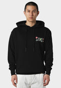 Florale Black Hoodie