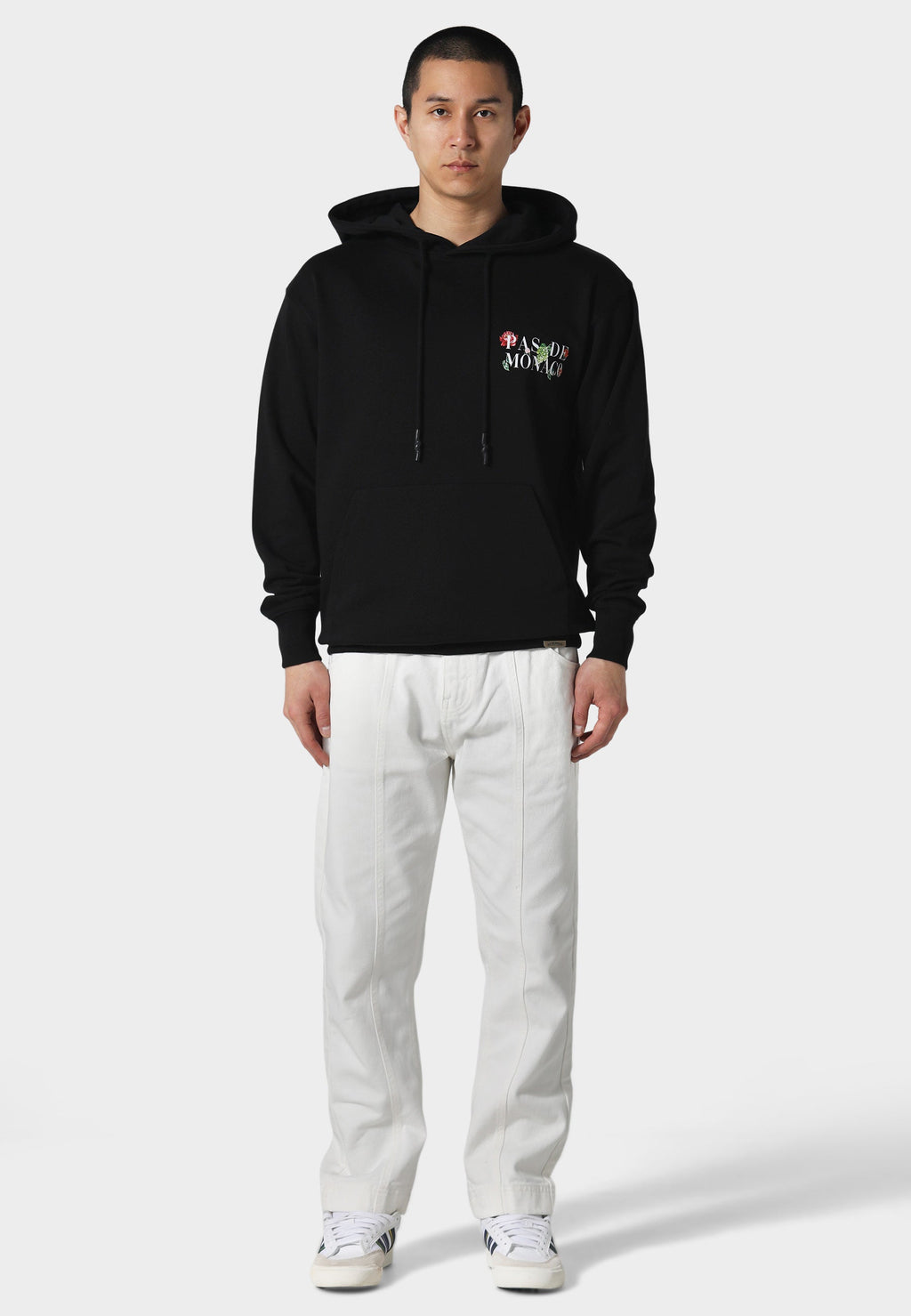 Florale Black Hoodie