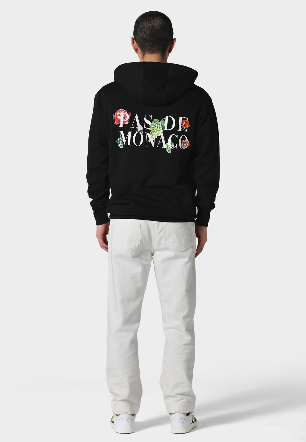 Florale Black Hoodie