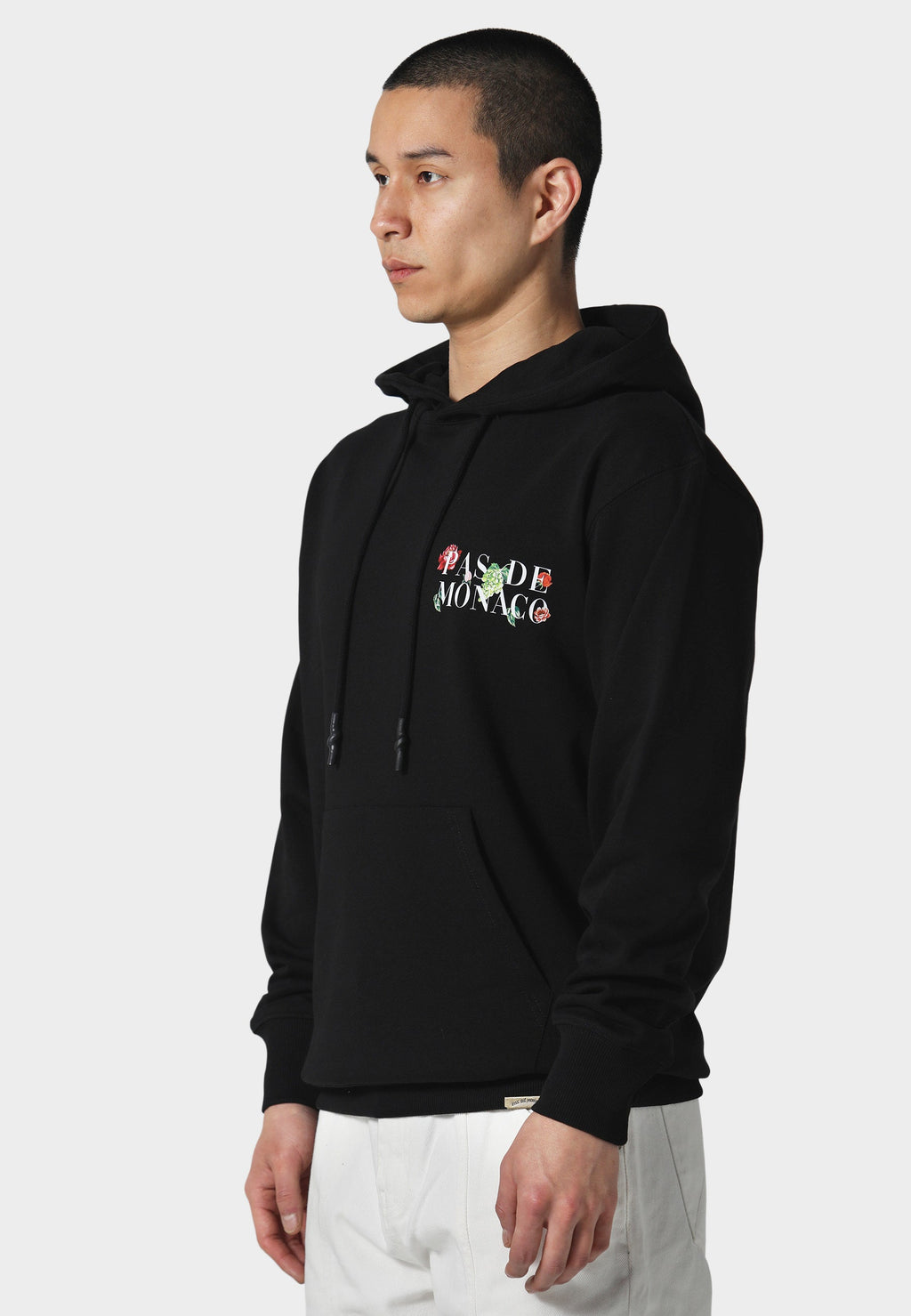 Florale Black Hoodie