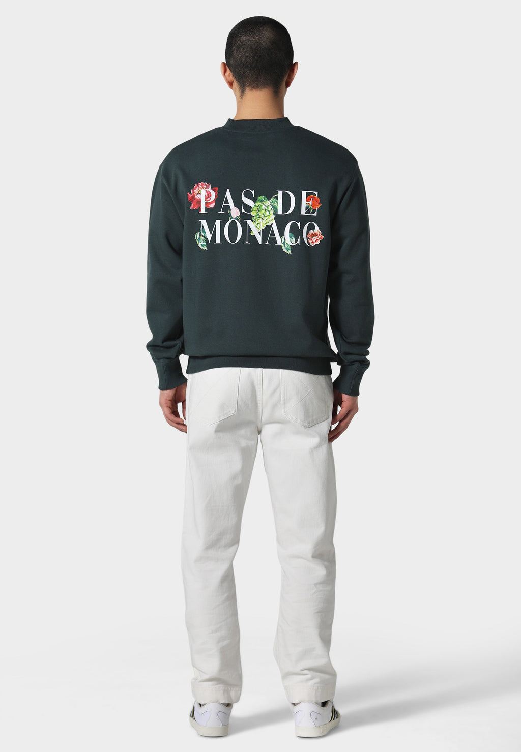 Florale Forest Green Sweatshirt