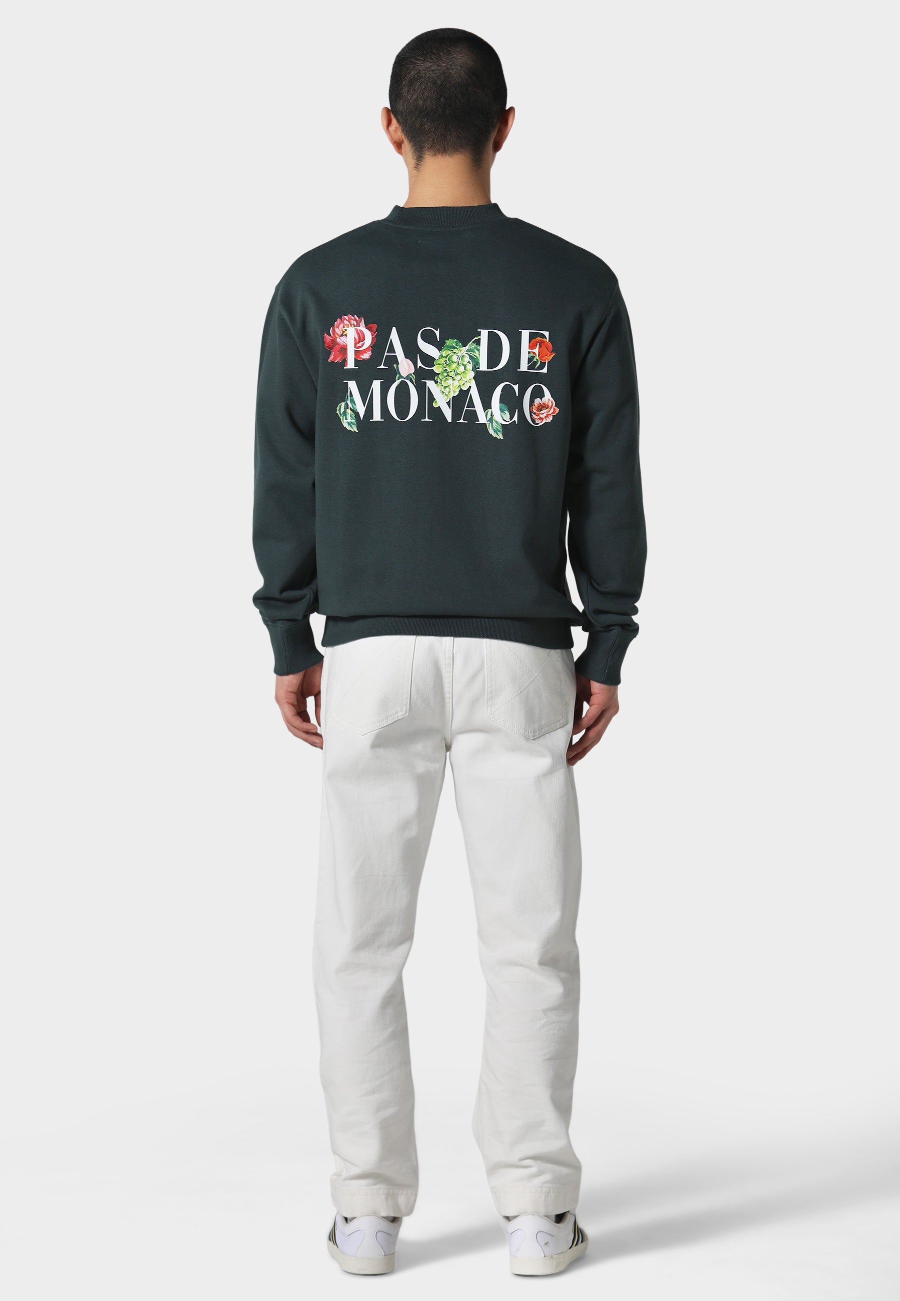 Florale Forest Green Sweatshirt