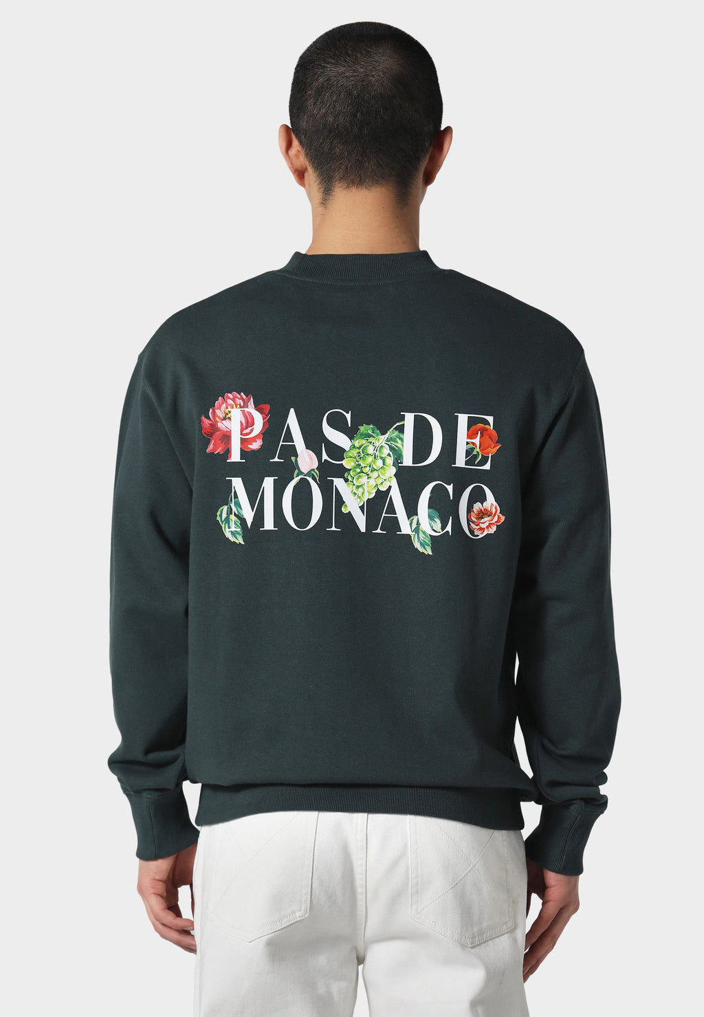 Florale Forest Green Sweatshirt