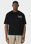Florale Black T-Shirt