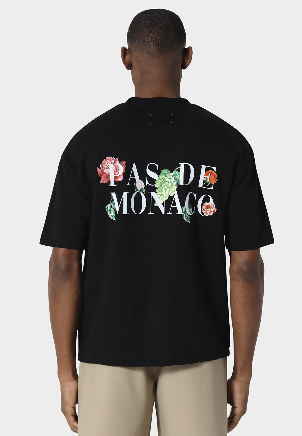 Florale Black T-Shirt