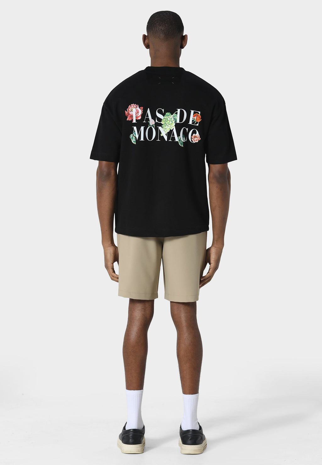 Florale Black T-Shirt