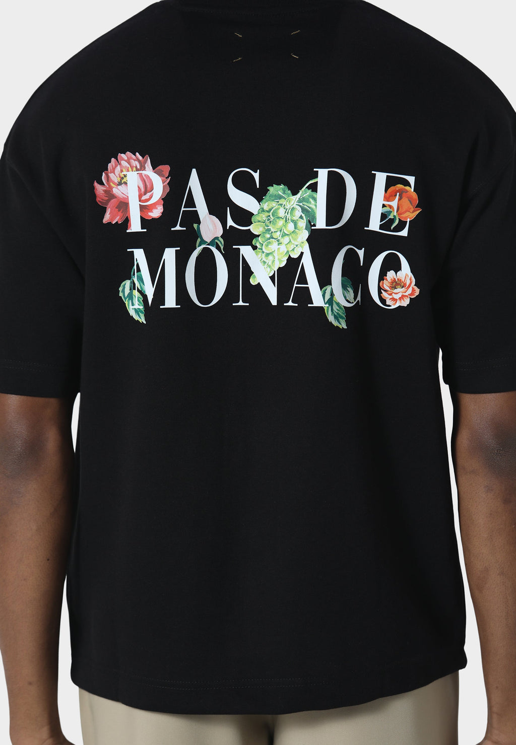 Florale Black T-Shirt