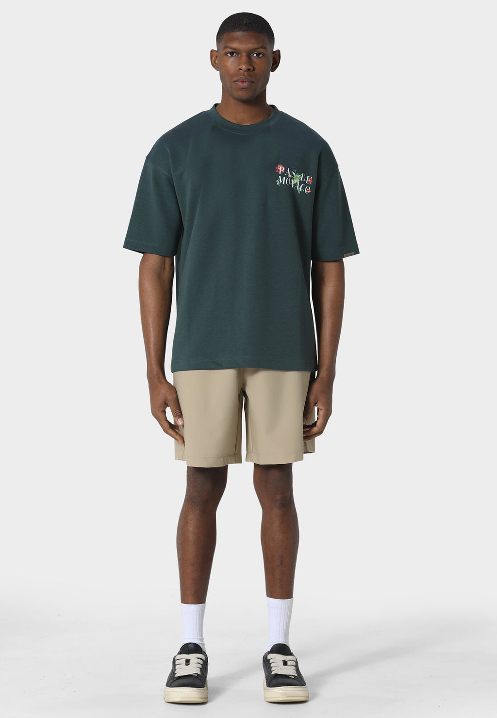 Florale Forest Green T-Shirt