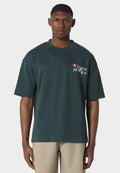 Florale Forest Green T-Shirt