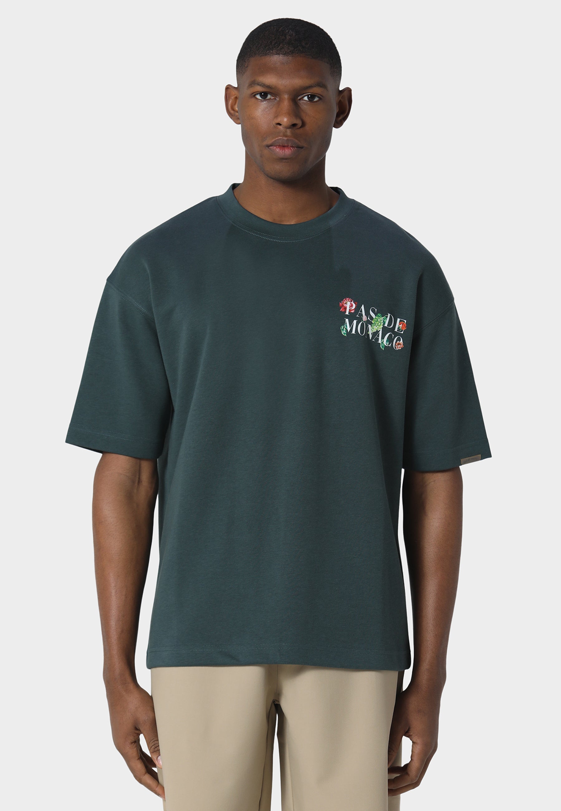 Florale Forest Green T-Shirt