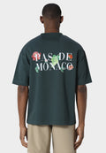 Florale Forest Green T-Shirt