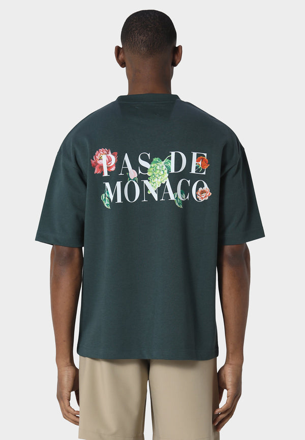 Florale Forest Green T-Shirt