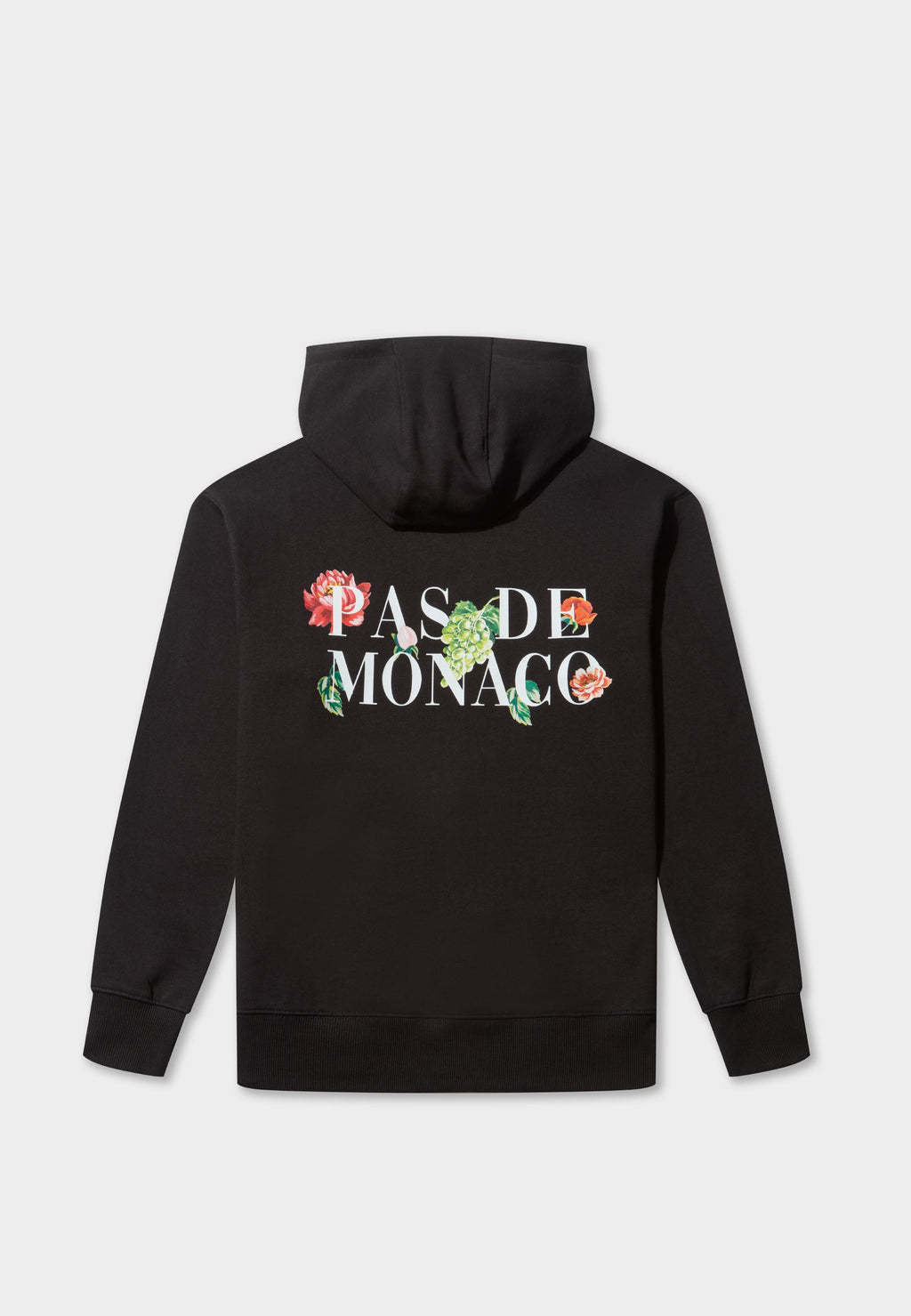 Florale Black Hoodie