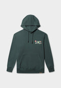 Florale Forest Green Hoodie