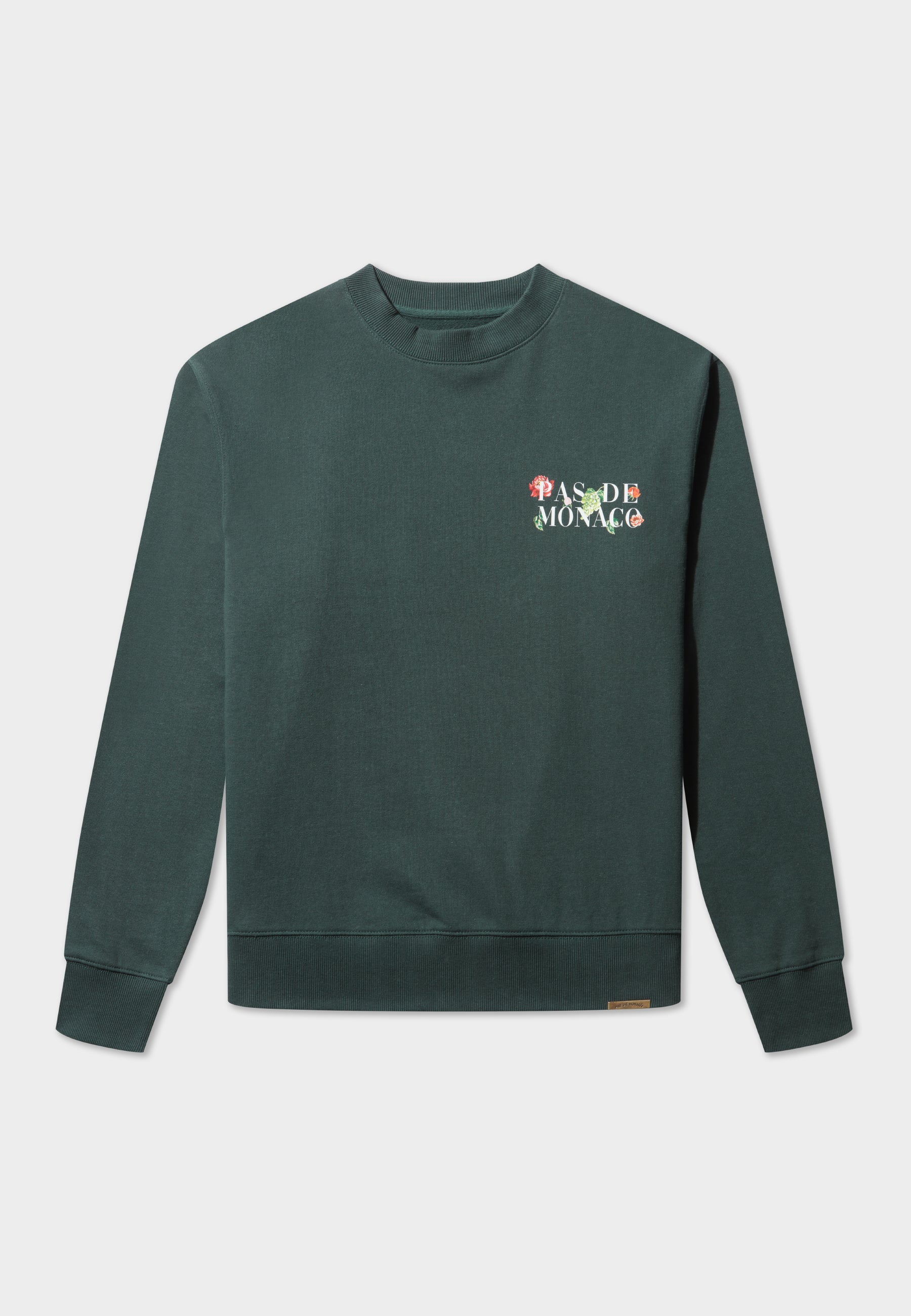 Florale Forest Green Sweatshirt