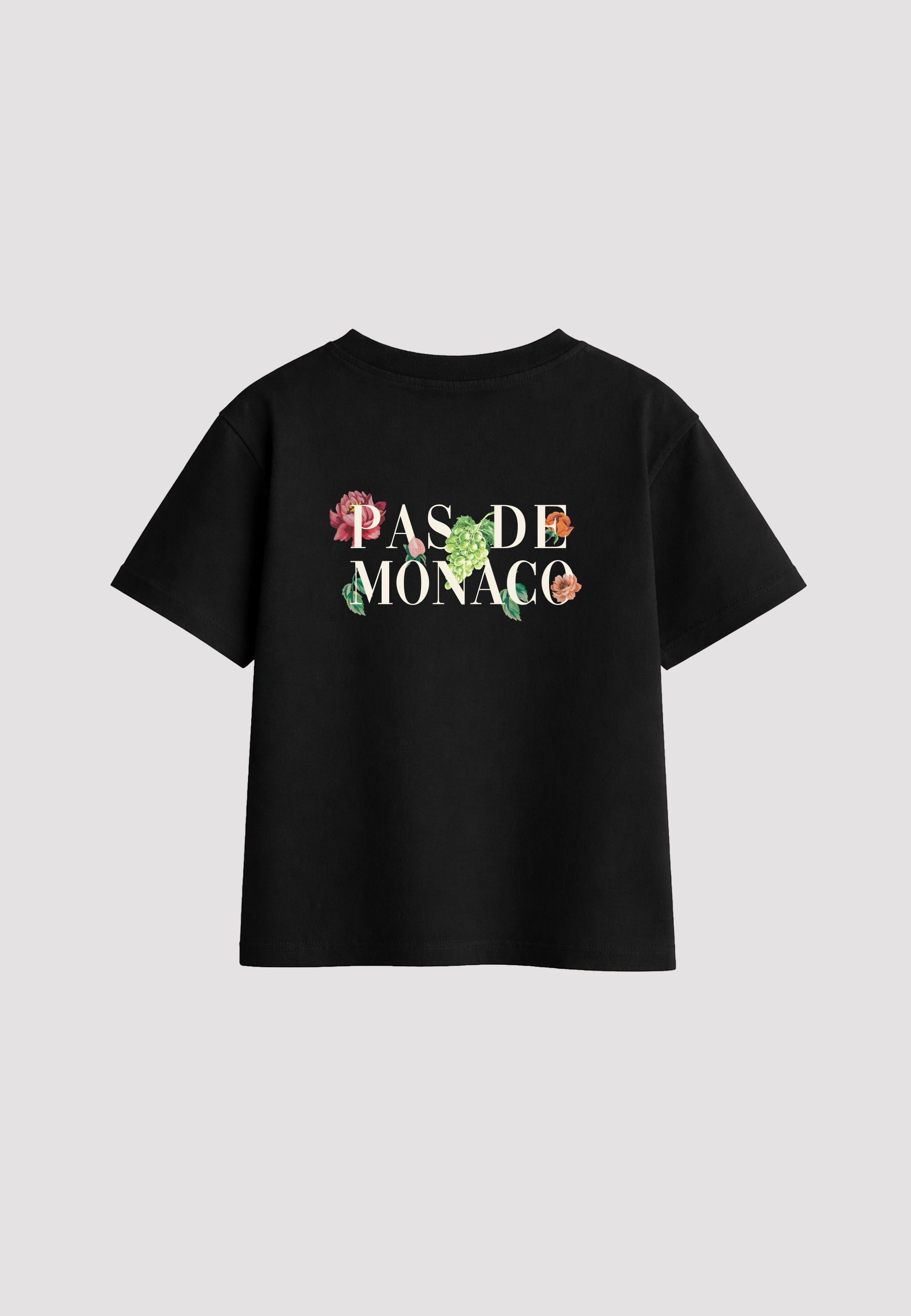 Flor Black Kids T-Shirt