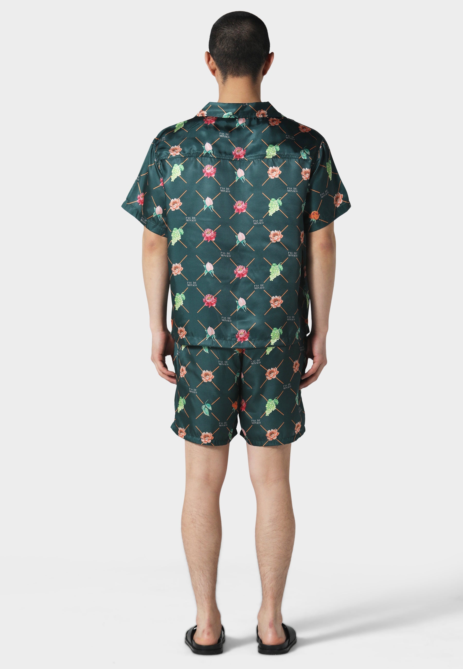 Fruit Monogram Forest Green Shirt