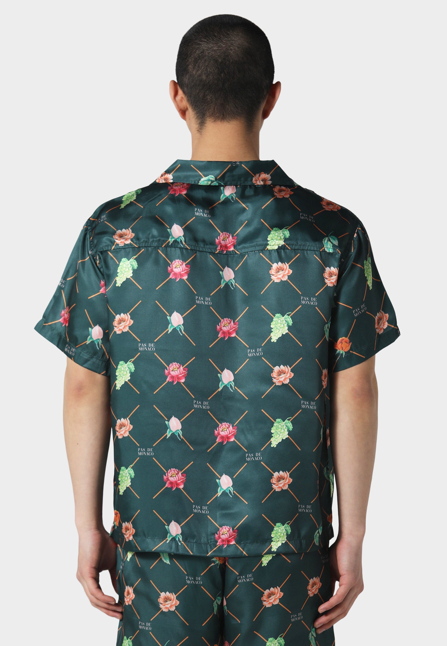 Fruit Monogram Forest Green Shirt