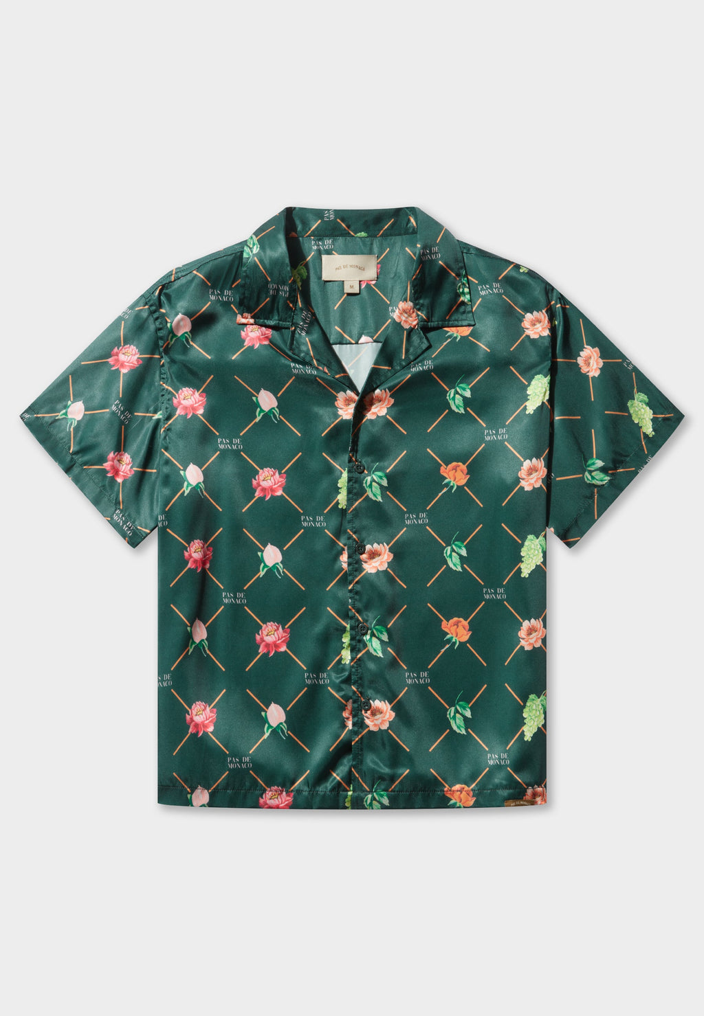 Fruit Monogram Forest Green Shirt