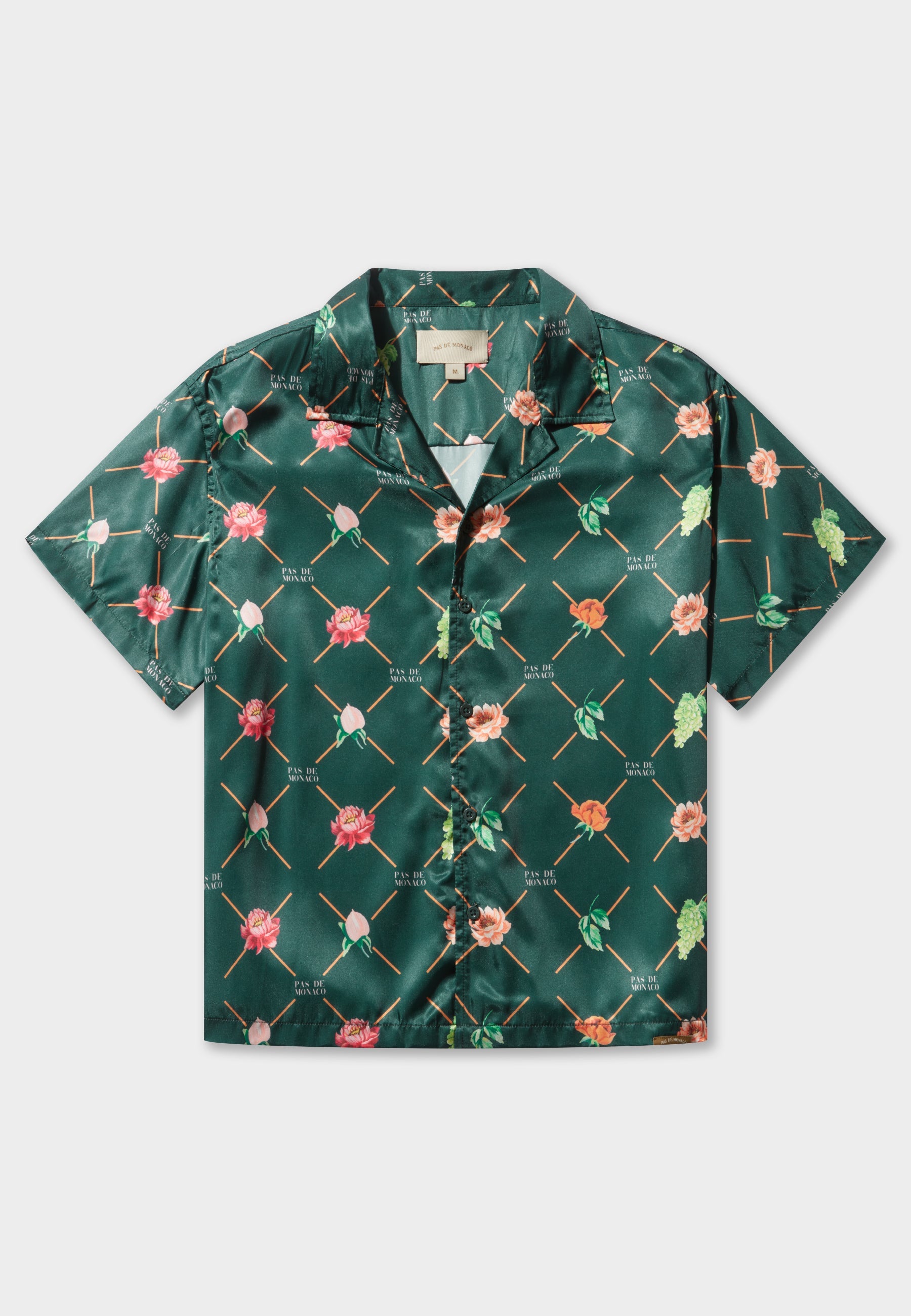 Fruit Monogram Forest Green Shirt