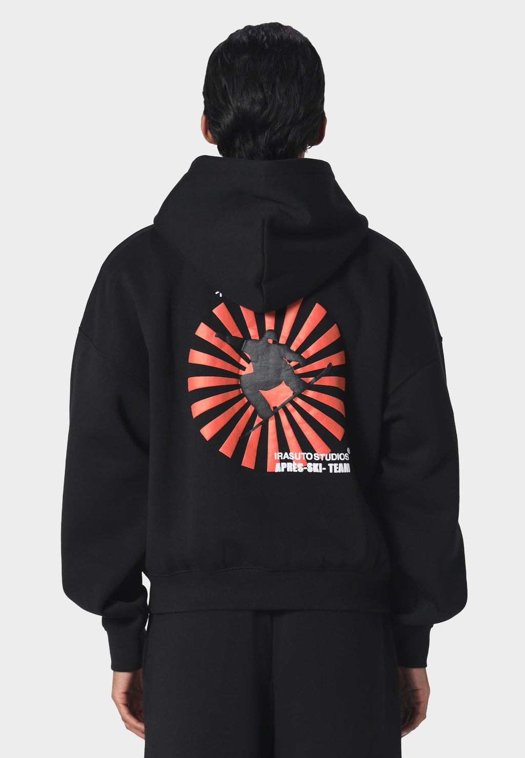 Giosk Zip Hoodie Black