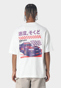 Hashiriya T-Shirt Washed White