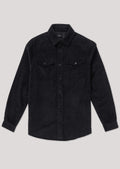 Hawke Black Corduroy Overshirt