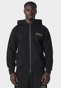 Horon Zip Hoodie Black