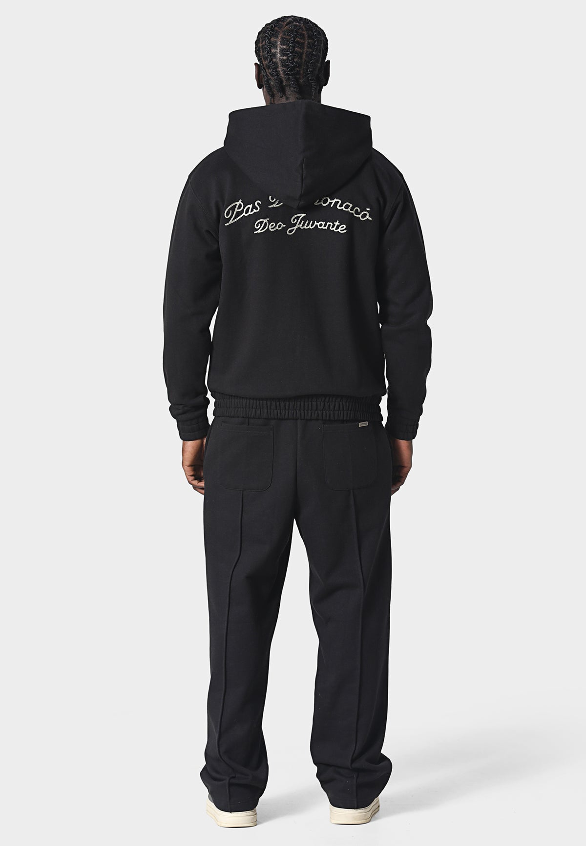 Horon Zip Hoodie Black