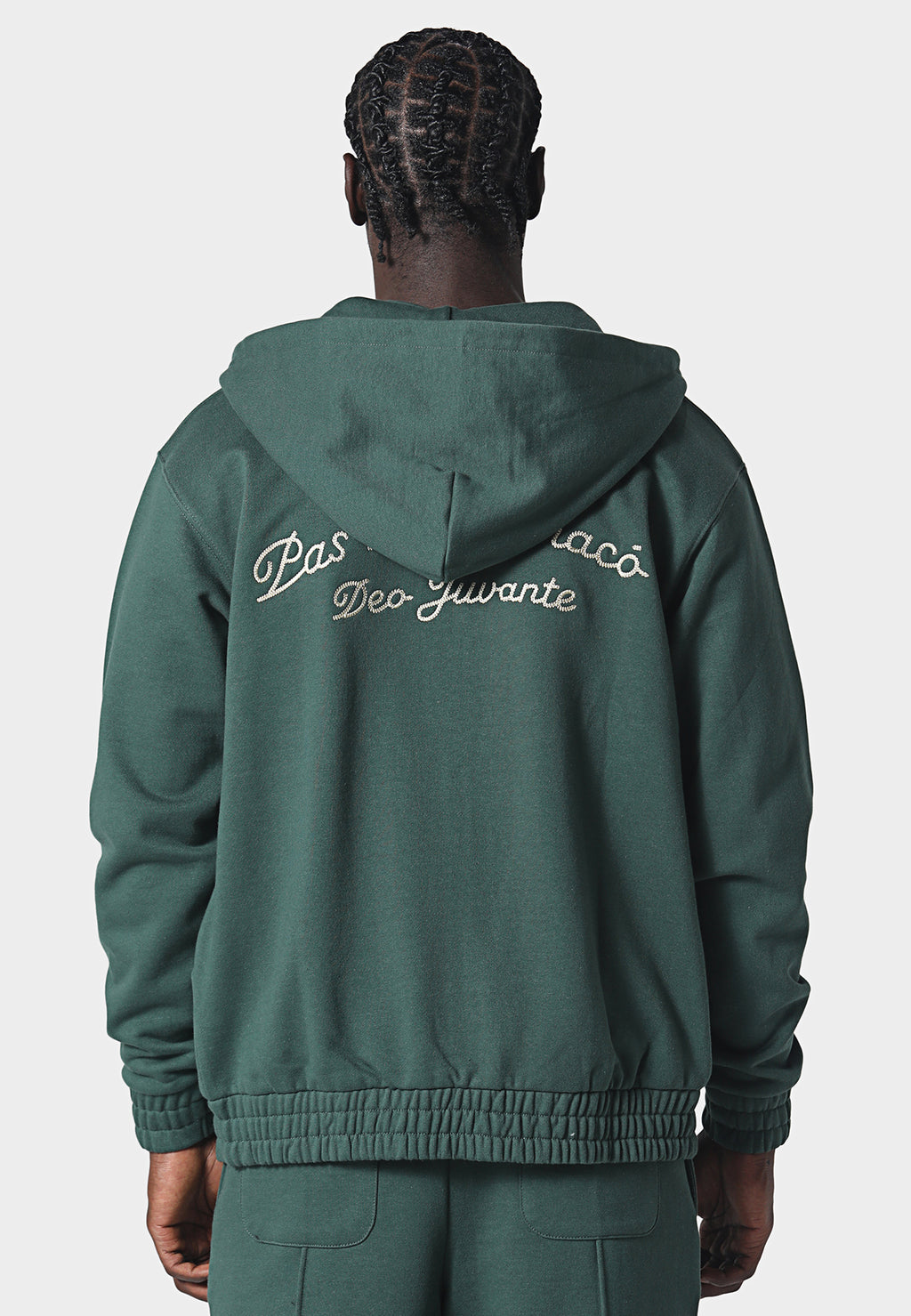 Horon Zip Hoodie Pedosa Green