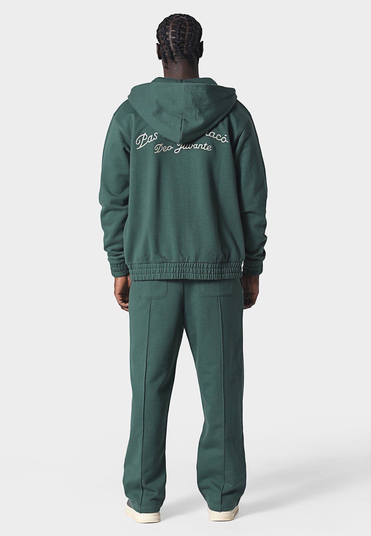 Horon Zip Hoodie Pedosa Green