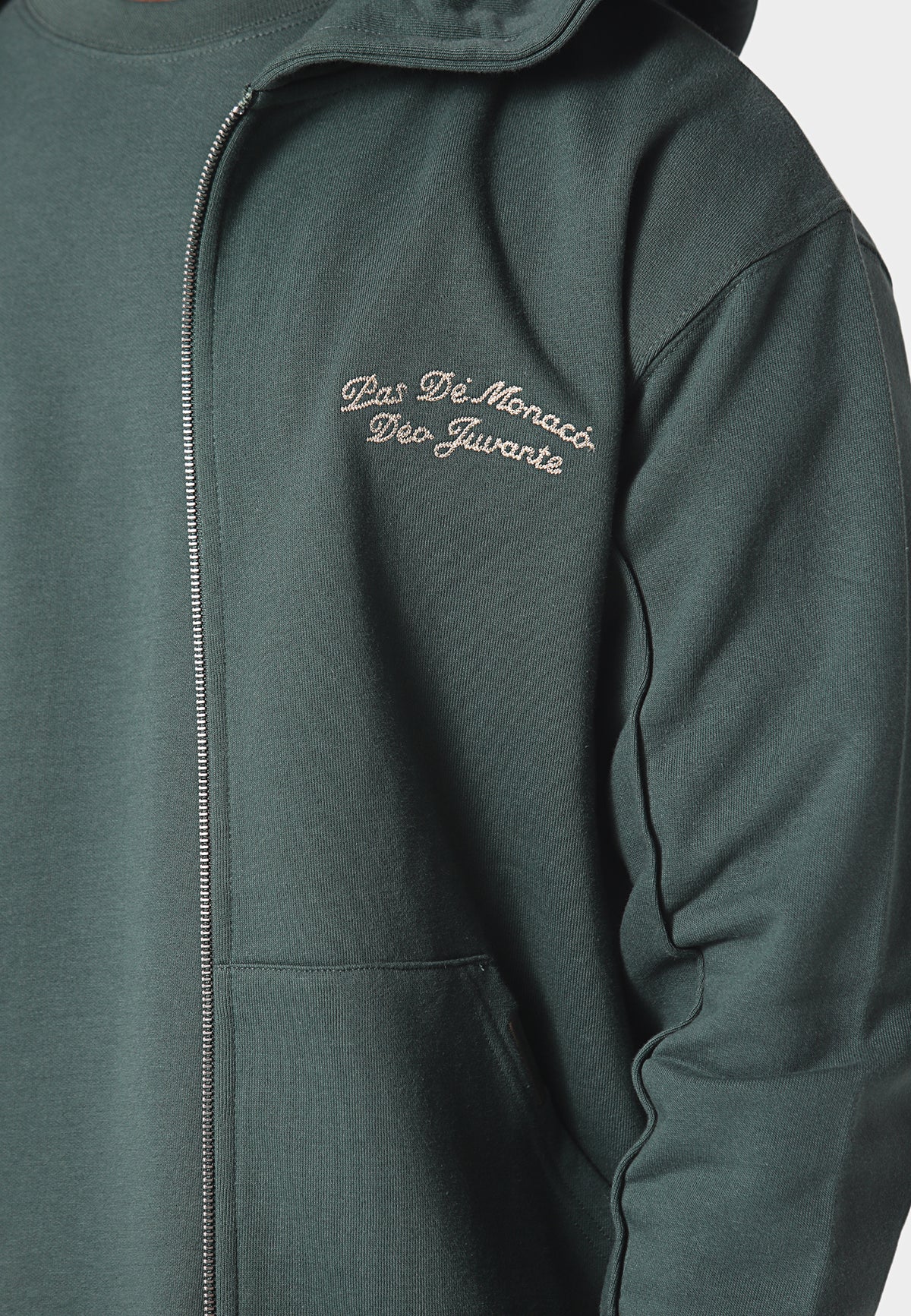 Horon Zip Hoodie Pedosa Green