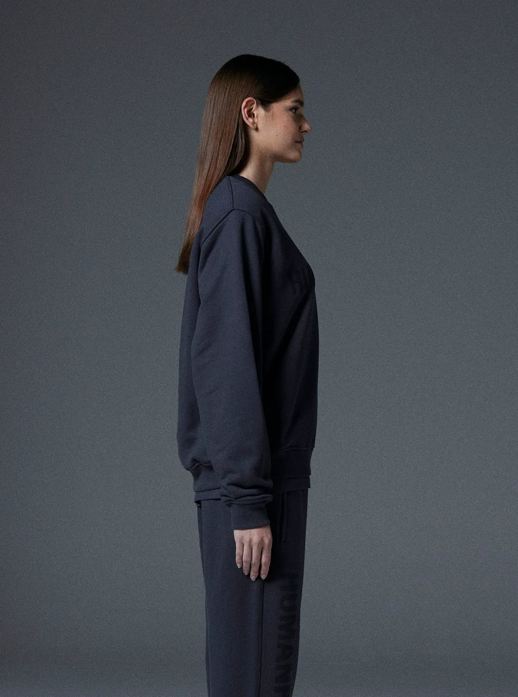 Planet Crewneck in Dusty Grey