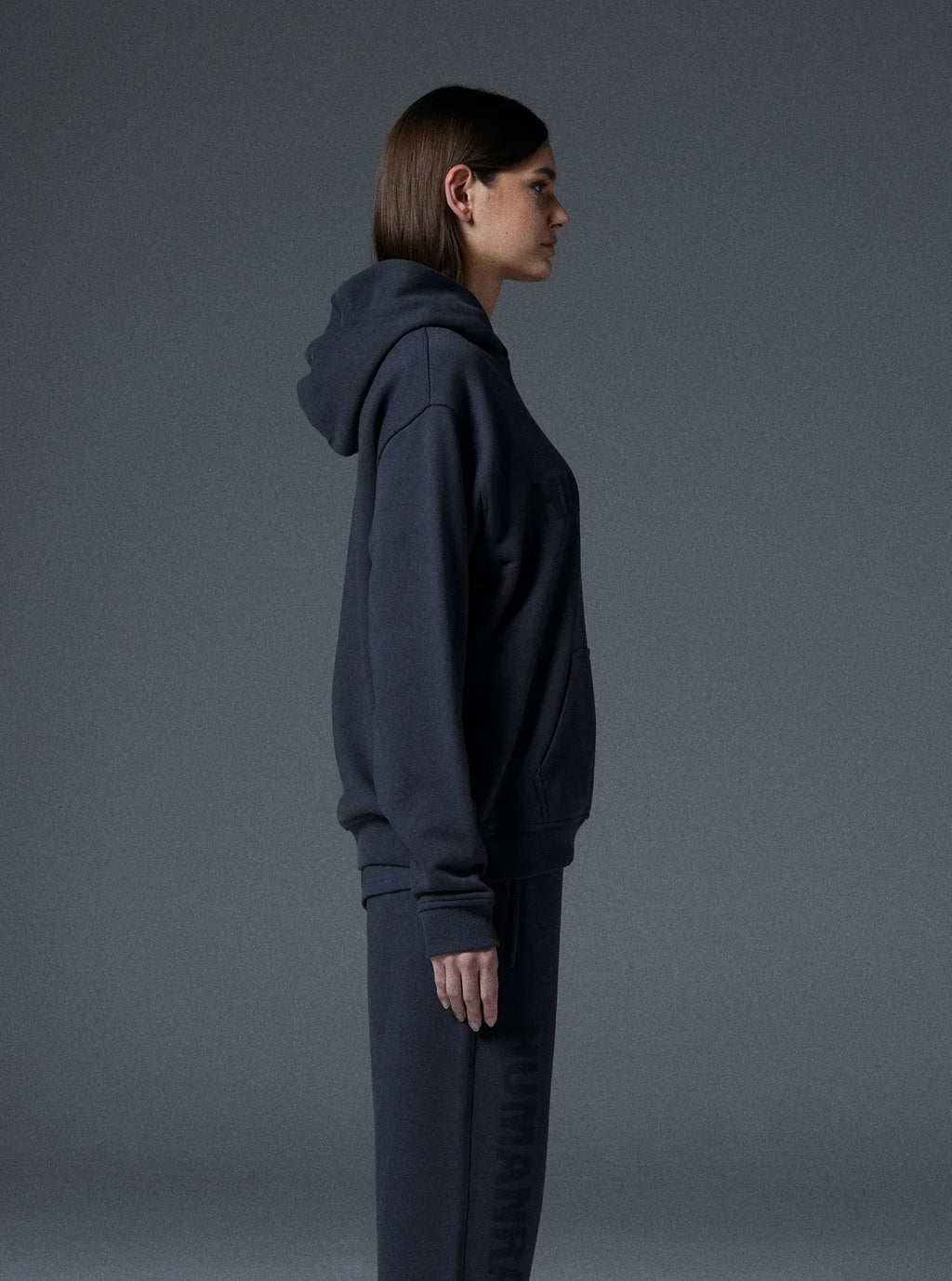 Human Hoodie in Dusty Grey
