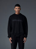 Planet Crewneck in Jet Black