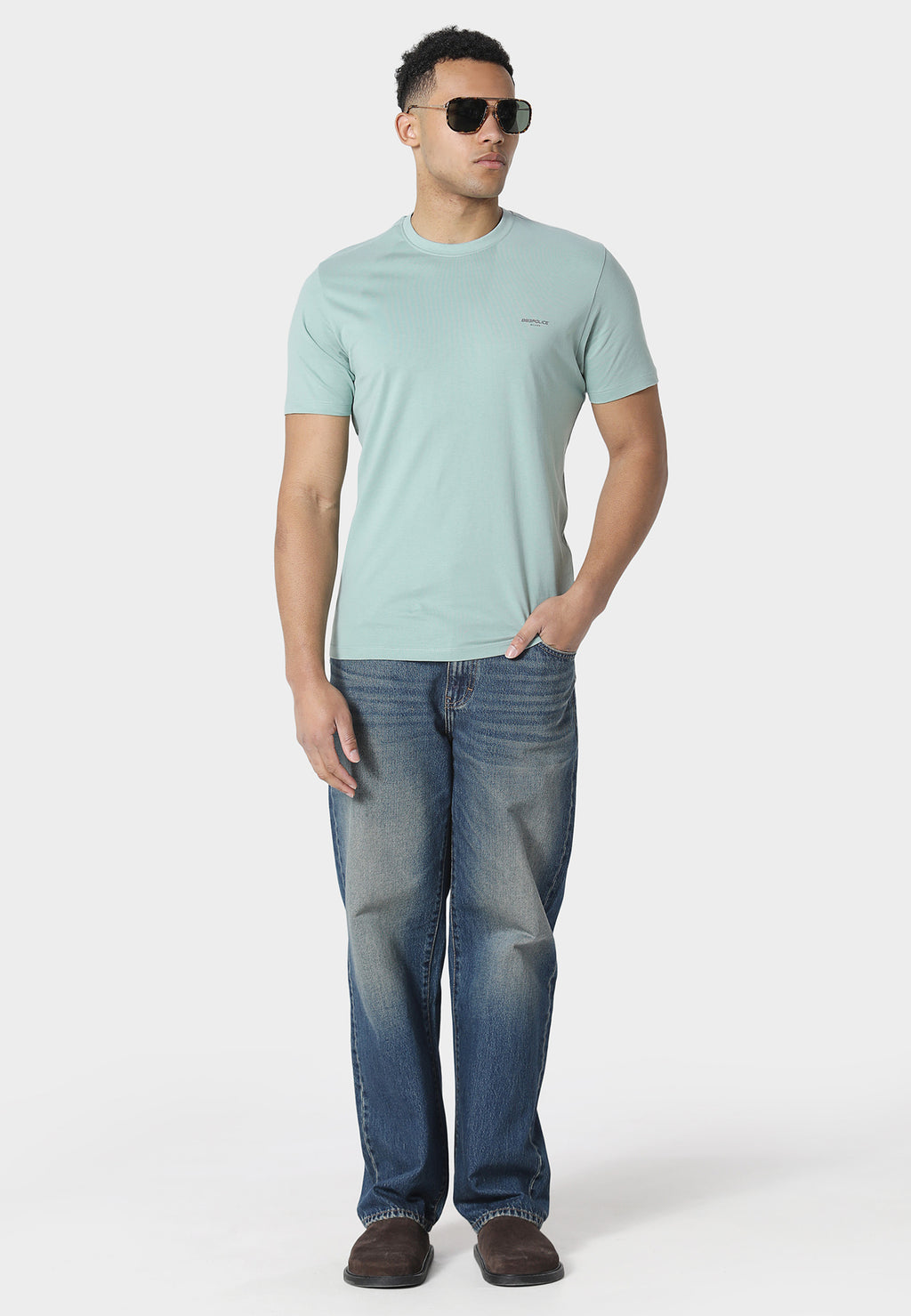 Icas Pale Aqua T-Shirt